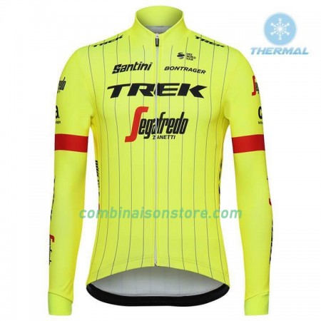 Maillot 2018 Trek-Segafredo Hiver Thermal Fleece N002